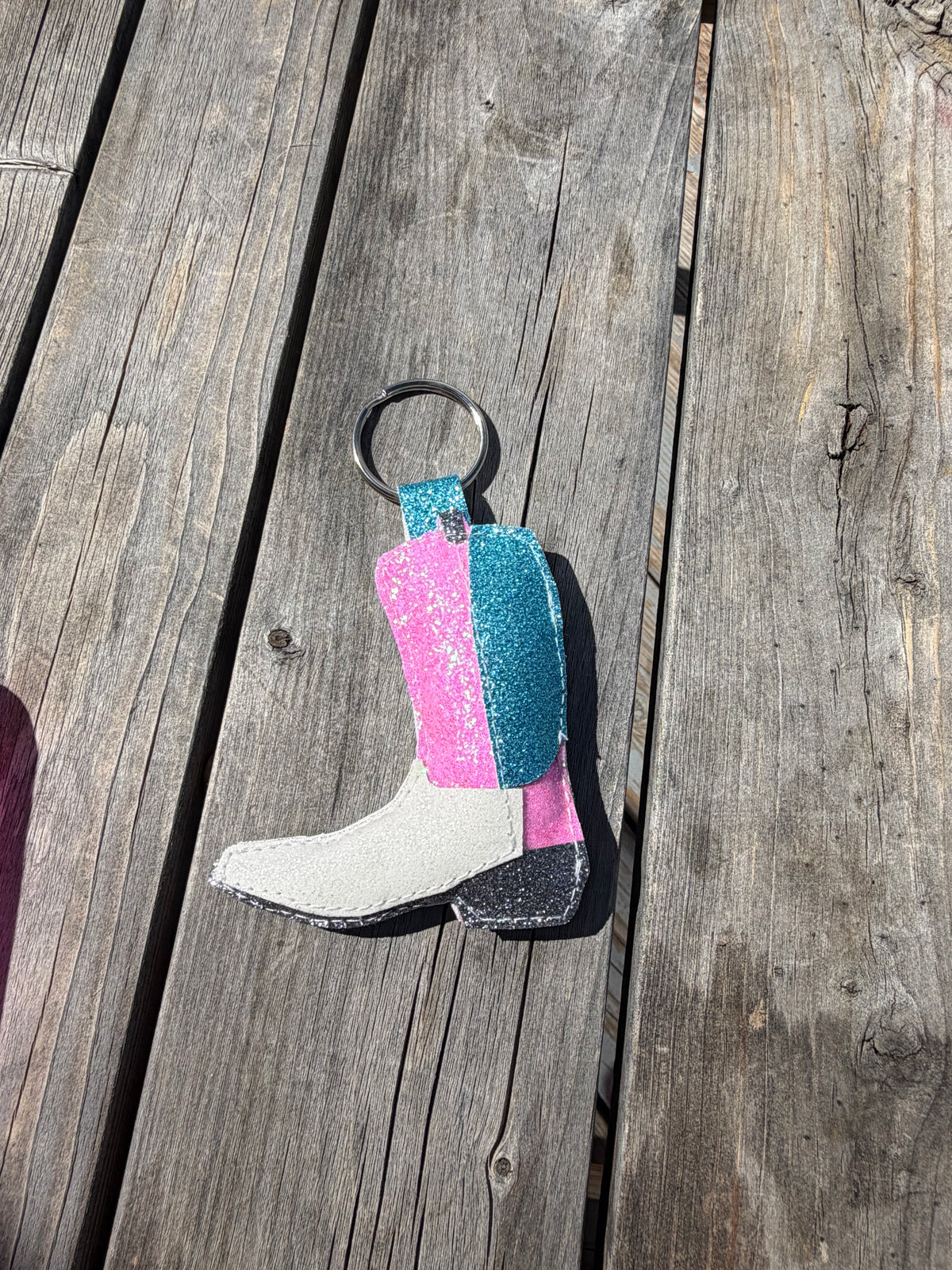 Cowgirl Boot Keychain
