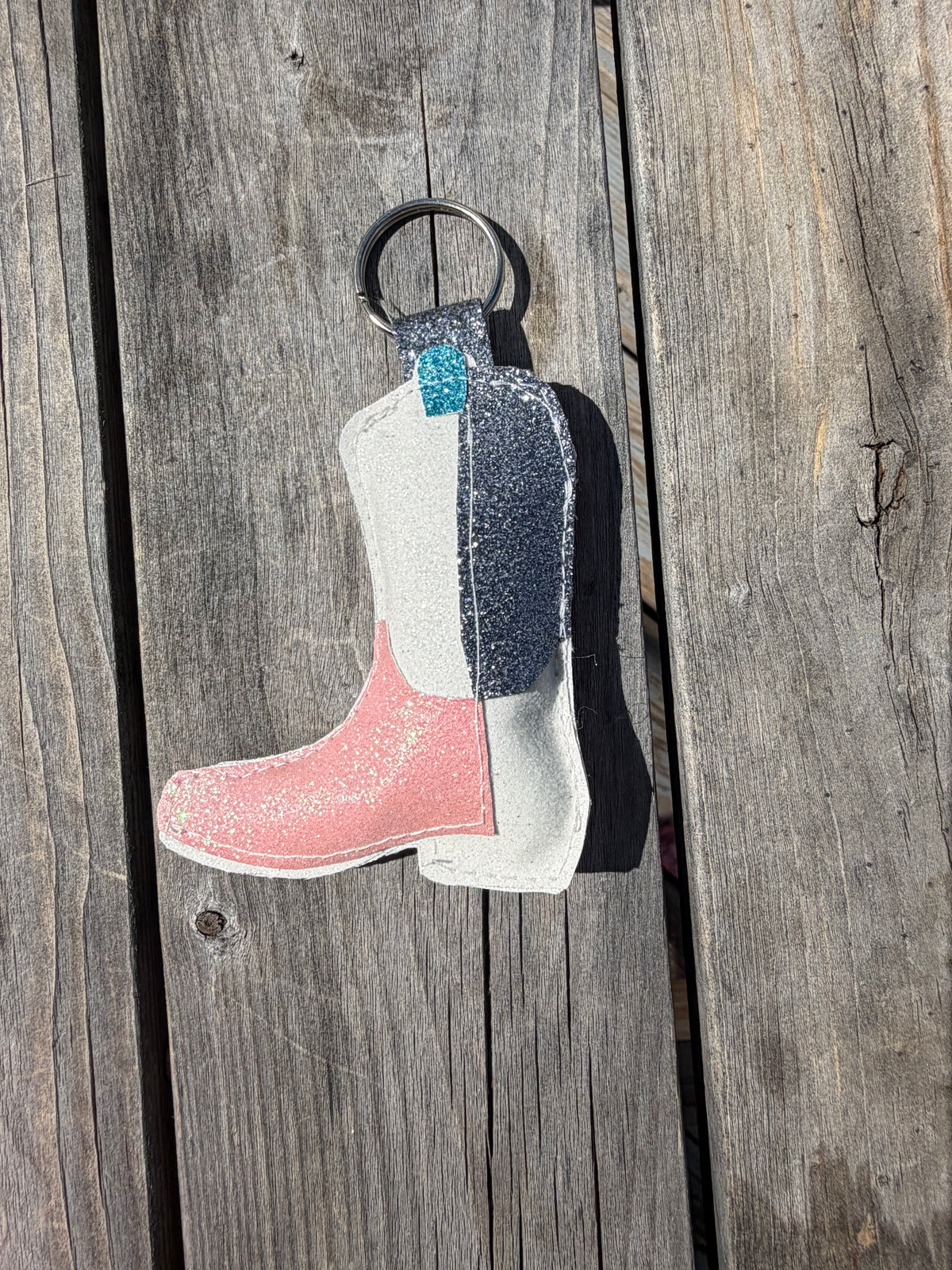 Cowgirl Boot Keychain