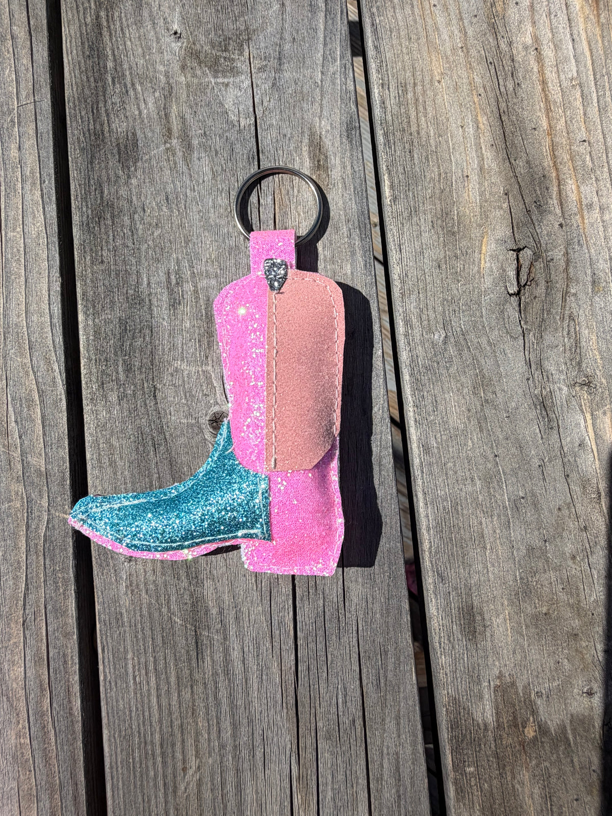 Cowgirl Boot Keychain