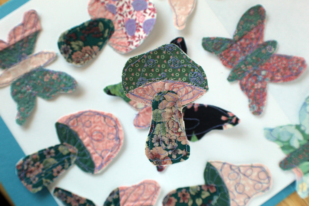 Surprise Mushroom Iron-On Patch